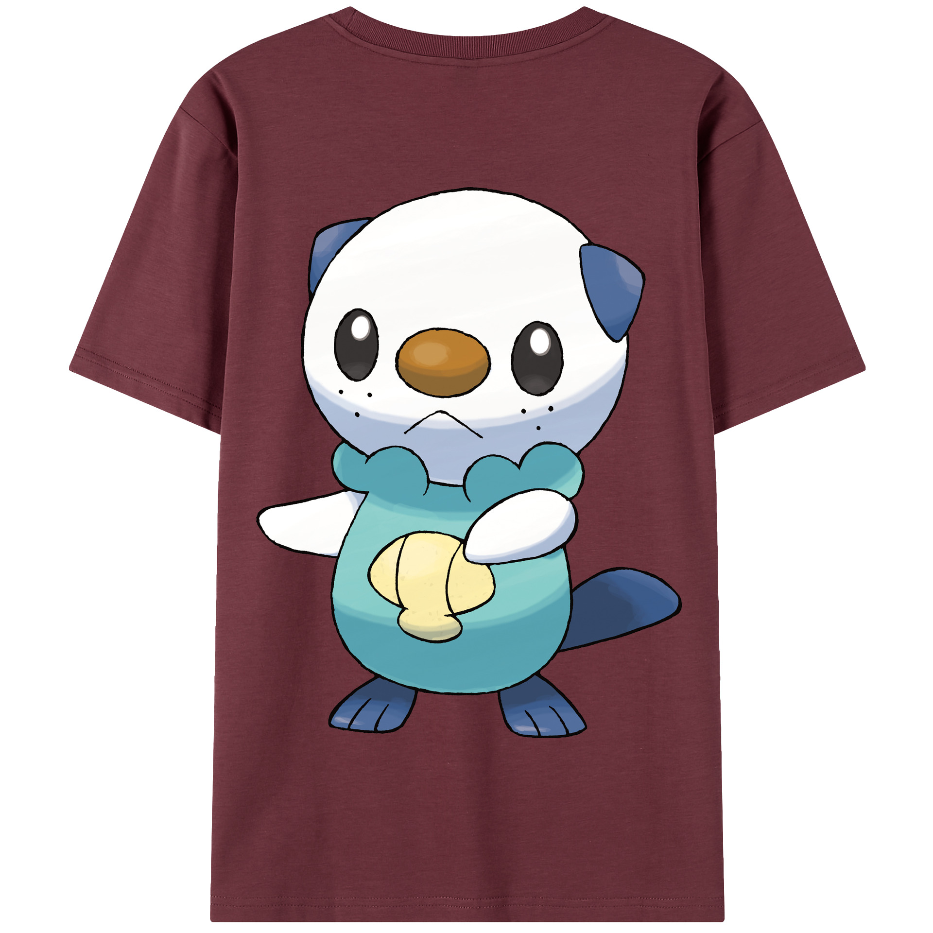 （画像用） ポケットモンスター Pokémon 綿100％半袖Tシャツ（背面プリント）